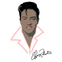 Signature Curl Elvis Mug Design
