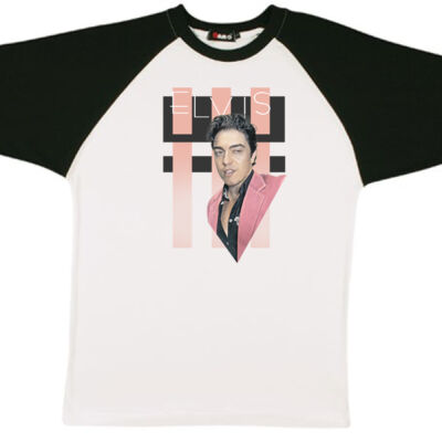 Midnight Pink Unisex Raglan Shirt Thumbnail