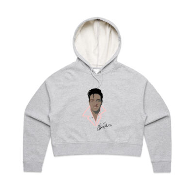 Signature Curl Crop Hoodie Thumbnail