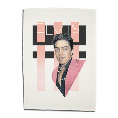 Midnight Pink Tea Towel Thumbnail