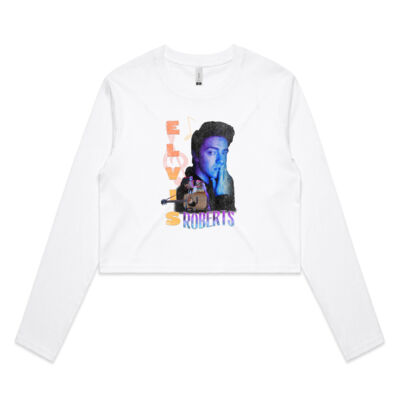 Elvis Blues Crop Long Sleeve Thumbnail
