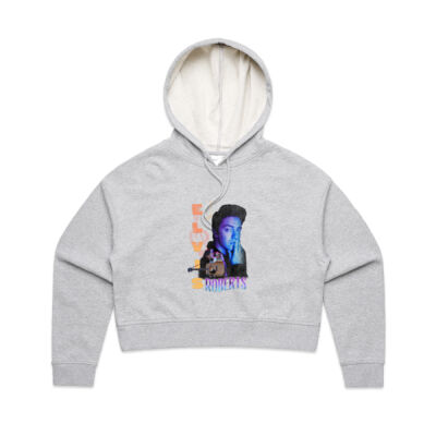 Elvis Blues Crop Hoodie  Thumbnail