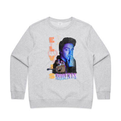 Elvis Blues Crew Neck Jumper Thumbnail