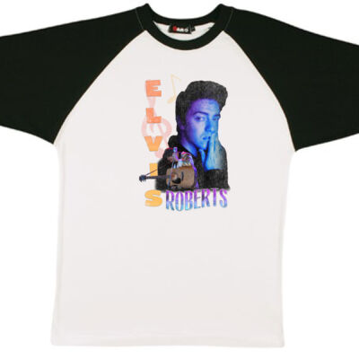 Elvis Blues Unisex Raglan Shirt  Thumbnail